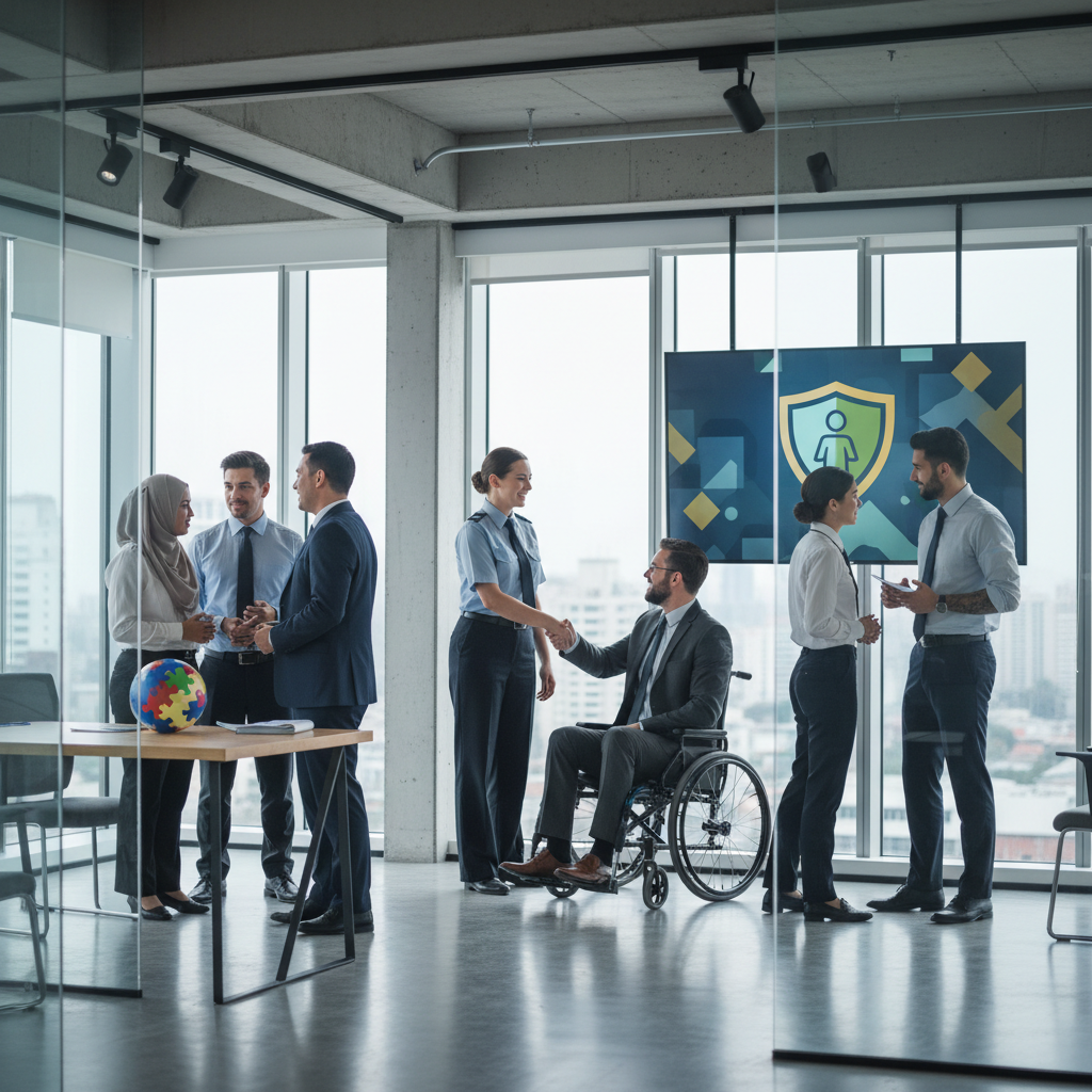 Cet article discutera de l'importance d'un recrutement inclusif dans la sécurité - recrutement inclusif, sécurité privée, div