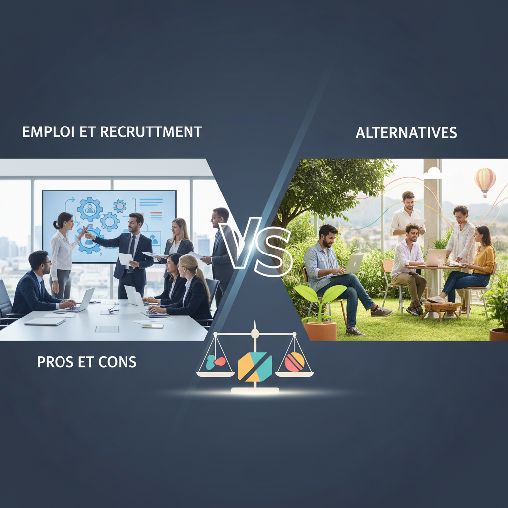 Comparaison approfondie pour choisir la meilleure solution emploi et recrutement - emploi et recrutement, versus, alternative