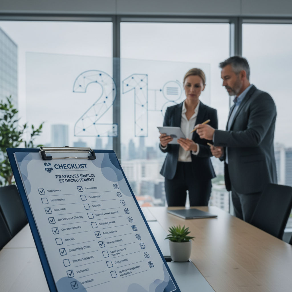 Liste complète et actionnable pour les Professionnels de la sécurité privée et d - checklist, pratiques emploi et recrutement
