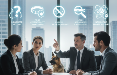 Découvrez les 5 pièges fréquents qui compromettent l'acquisition de talents en s - recrutement cynophile, erreurs recrutement