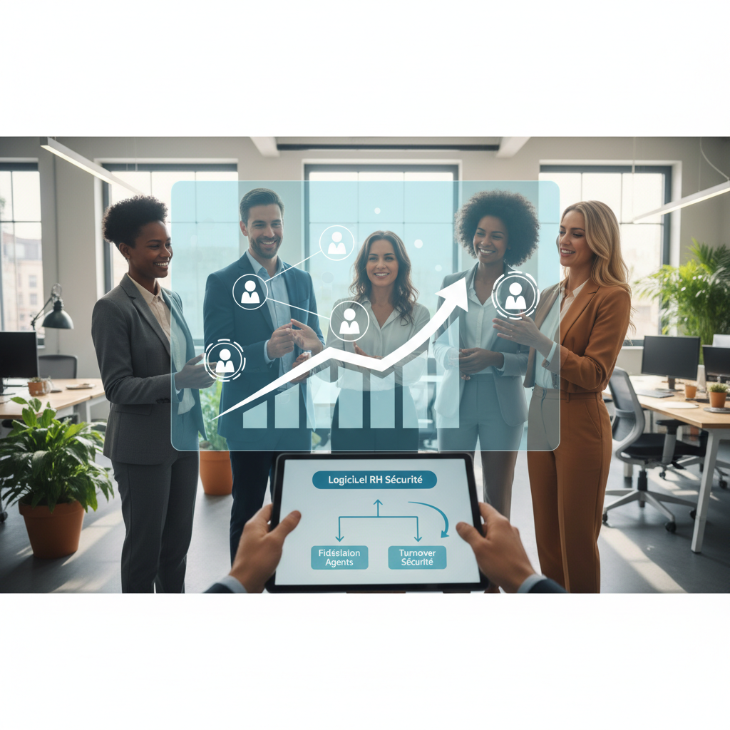 Découvrez l'impact crucial des logiciels de gestion pour réduire le turnover et - logicielRHsécurité, fidélisationagents, tur