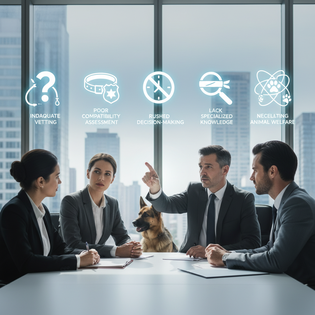 Découvrez les 5 pièges fréquents qui compromettent l'acquisition de talents en s - recrutement cynophile, erreurs recrutement