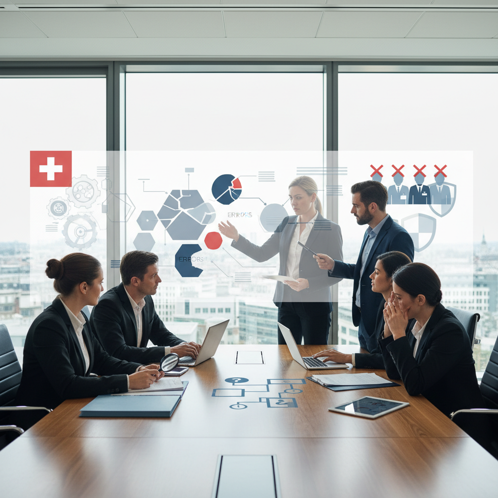 Découvrez les cinq erreurs les plus fréquentes commises par les agences de sécur - recrutementsécuritésuisse, erreursrecrutem